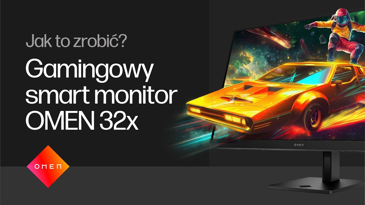 Konfiguracja i korzystanie z inteligentnych funkcji | Gamingowy smart monitor OMEN 32x | HP Support