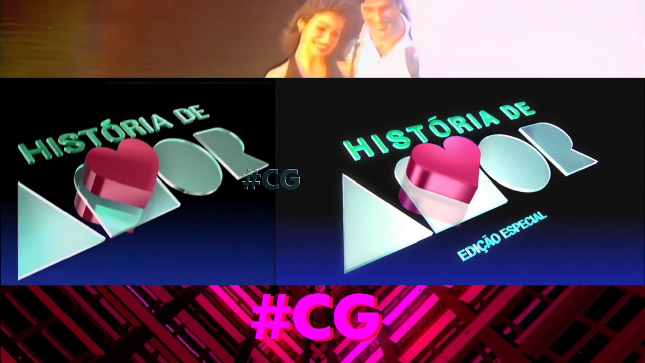 História de Amor - comparação entre aberturas (1995/2025)