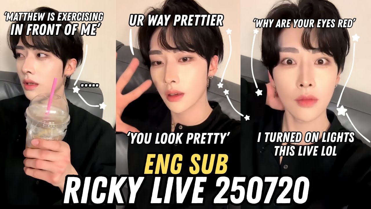 ZB1 RICKY LIVE 250720 (with Matthew)