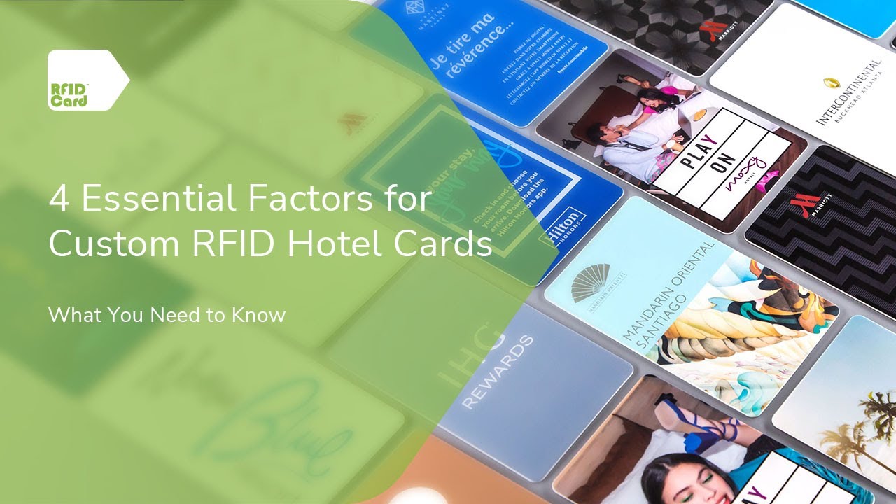 4 Essential Factors For Custom RFID Hotel Cards You Need To Know