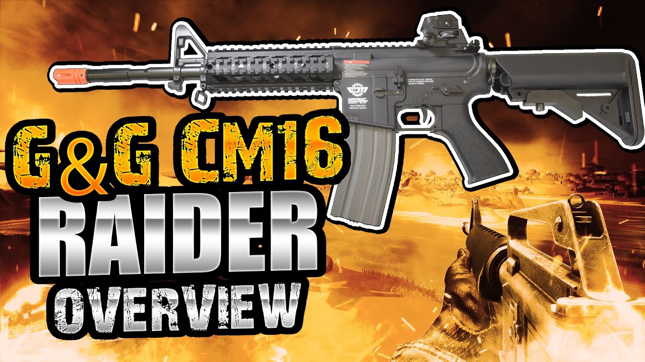 G&G CM16 Raider-L AEG Airsoft Rifle Overview