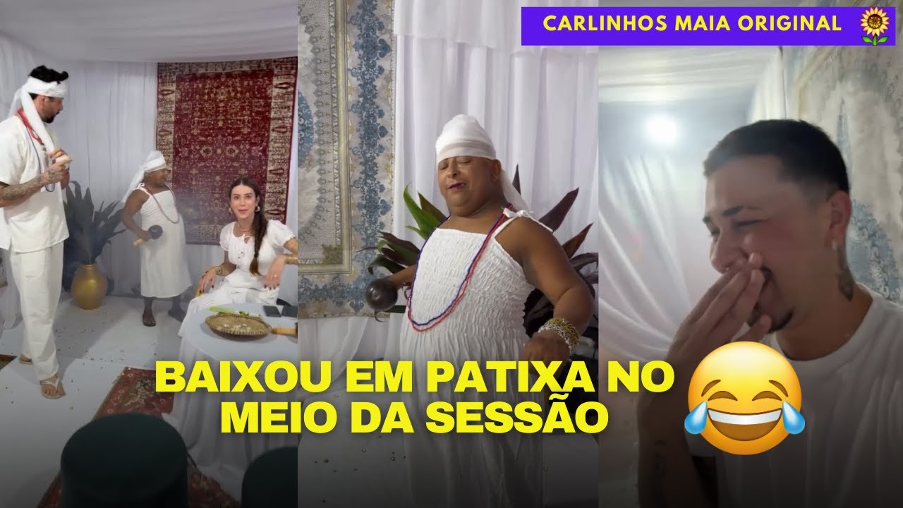 MÃE A APÔ E PAI RICO, SESSÃO DE DESCARREGO 😂😂 | CARLINHOS MAIA 🌻