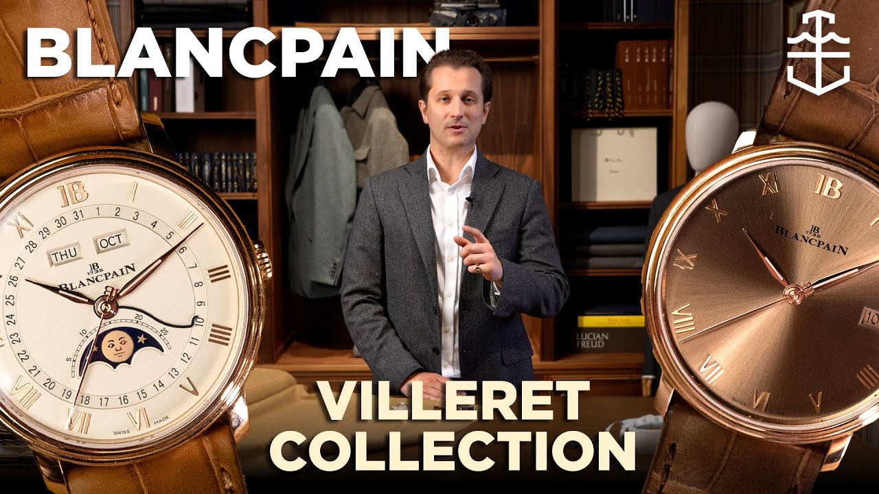 The new Blancpain Villeret Collection brings subtle, yet well-considered tweaks