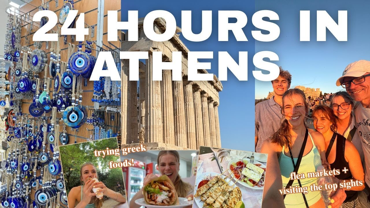 ATHENS- 24 hour food tour, shopping, Acropolis & a heat wave!