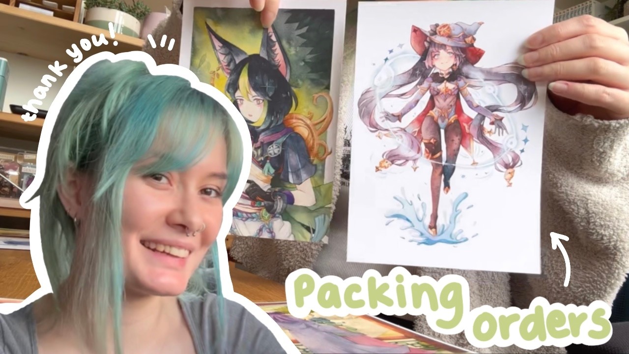 Weekly VLOG | Packing Orders & Con Prep
