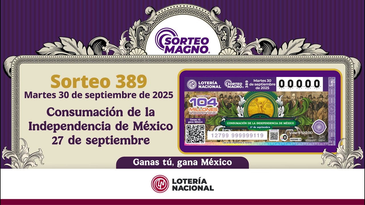 SORTEO MAGNO No.389 