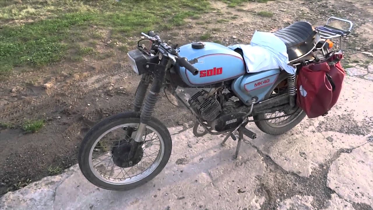 MK40 solo moped test