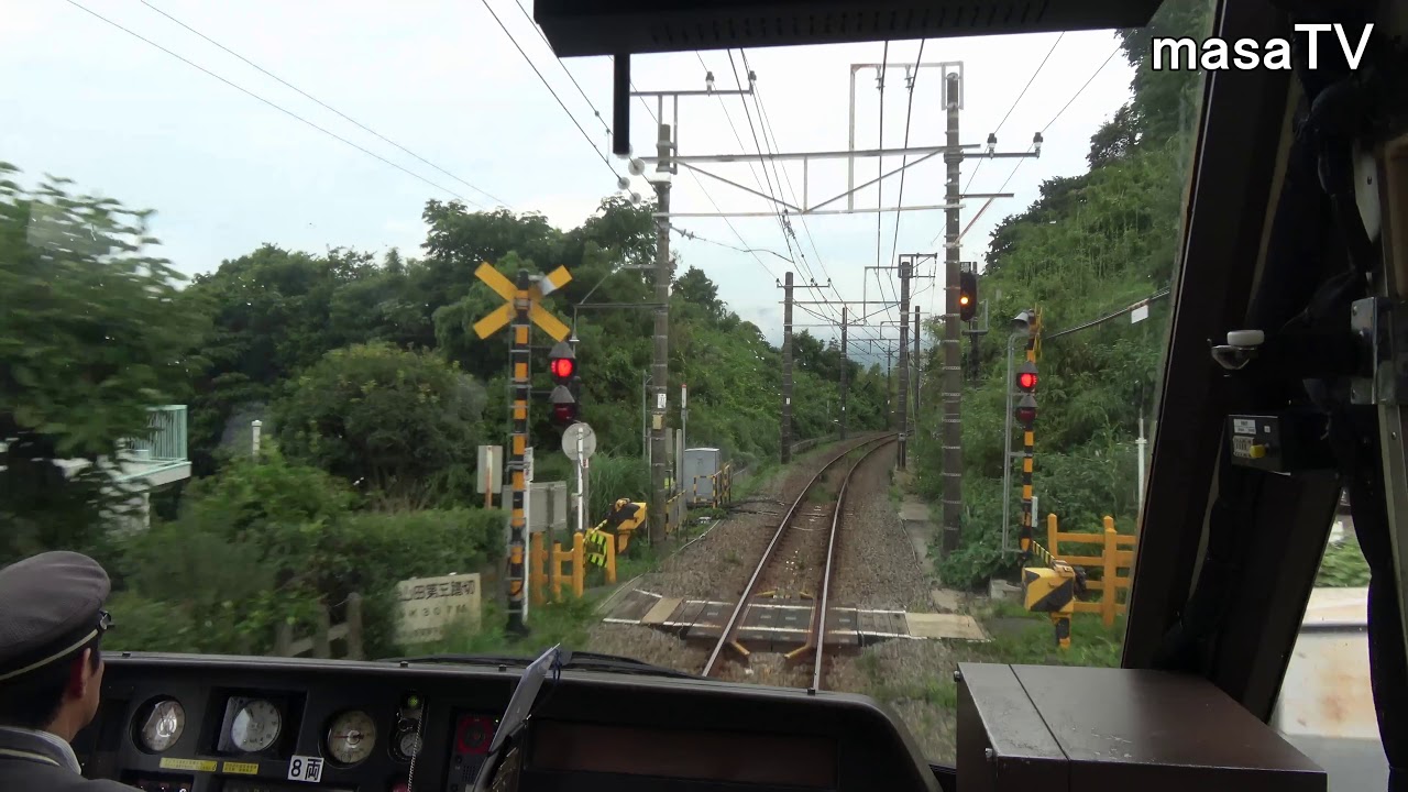 【４Ｋ】リゾート２１黒船電車前面展望、熱海&rarr;伊豆高原