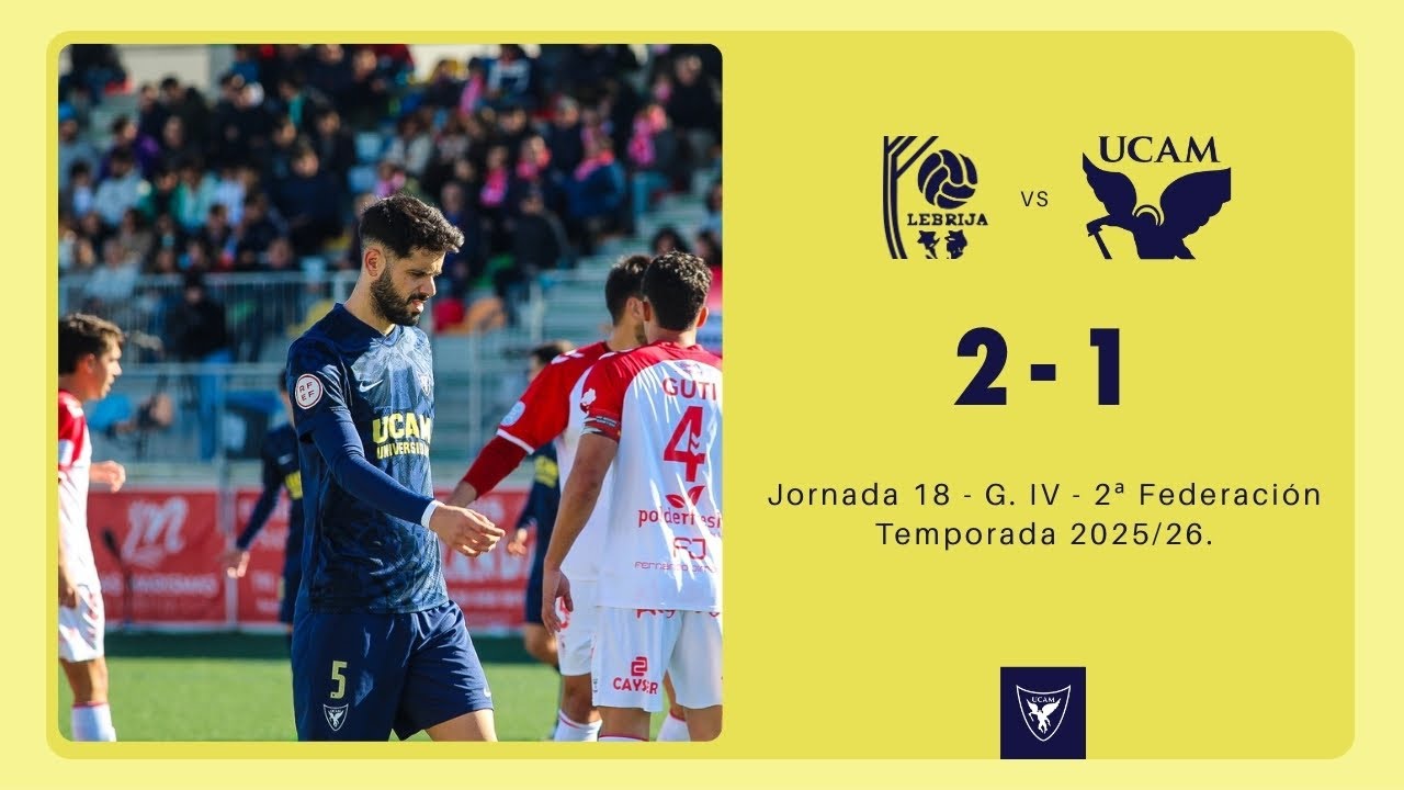 📺 Resumen: Atletico Antoniano - UCAM Murcia CF (2-1)