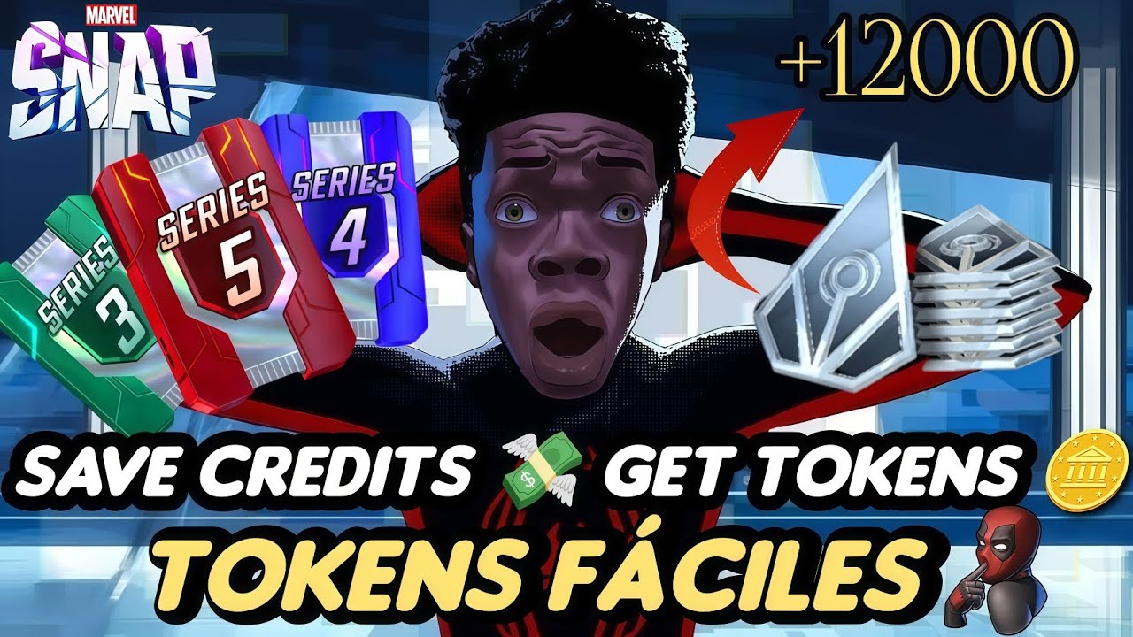😱 &iexcl;NADIE te cont&oacute; este TRUCO! C&oacute;mo CONSEGUIR M&Aacute;S TOKENS gastando MENOS CR&Eacute;DITOS en MARVEL SNAP 🔥