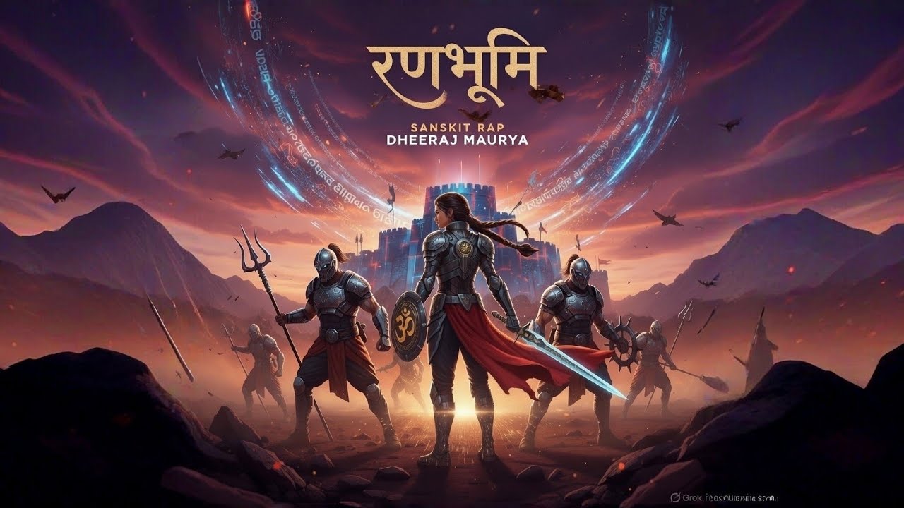 रणभूमि(RAANBHUMI) | Sanskrit Rap | Mahabharat Vibes | Epic Desi Rap 2026