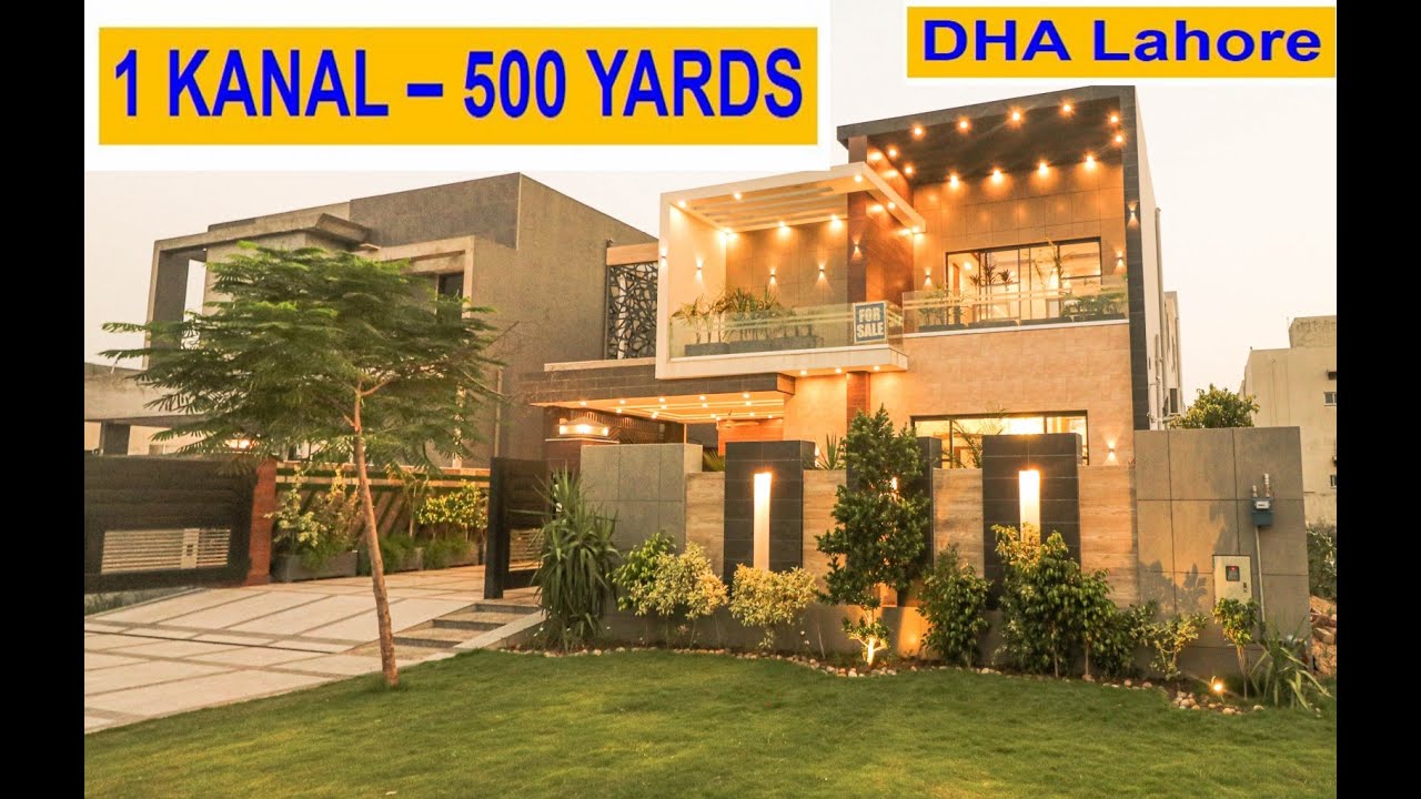 1 KANAL HOUSE ULTIMATE LUXURIOUS MAZHAR MUNIR DESIGN PHASE 6 DHA LAHORE PRICE 5.75 CRORE VLOG#73