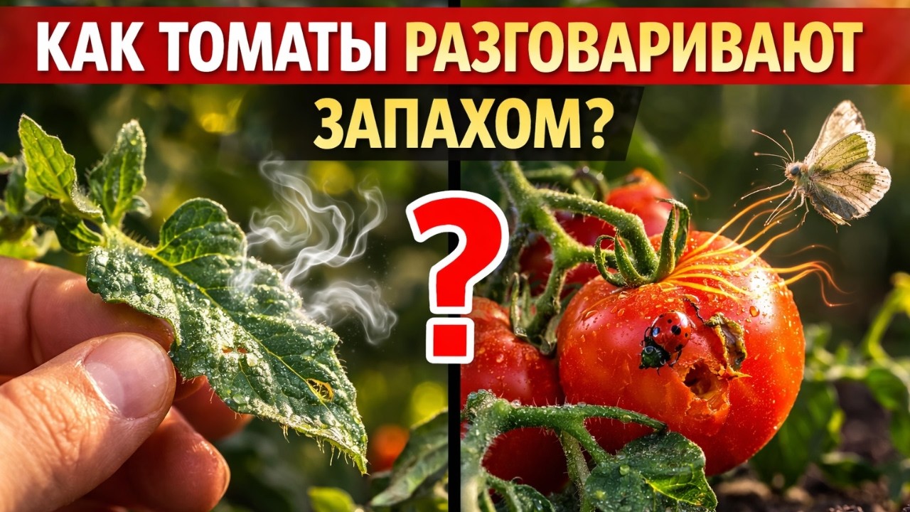 Как томаты разговаривают запахом?