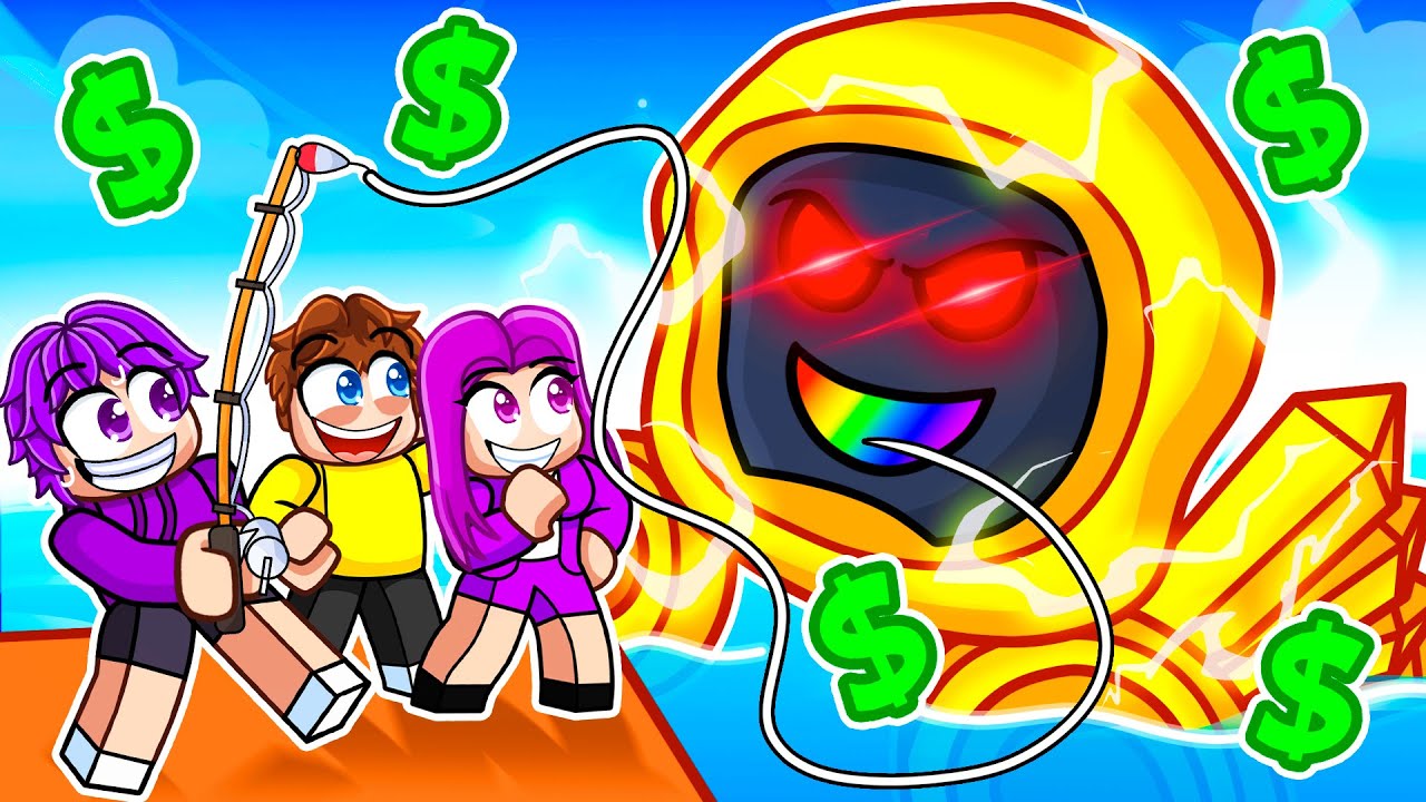 I Spent $100,000 In Roblox Magnet Fishing…