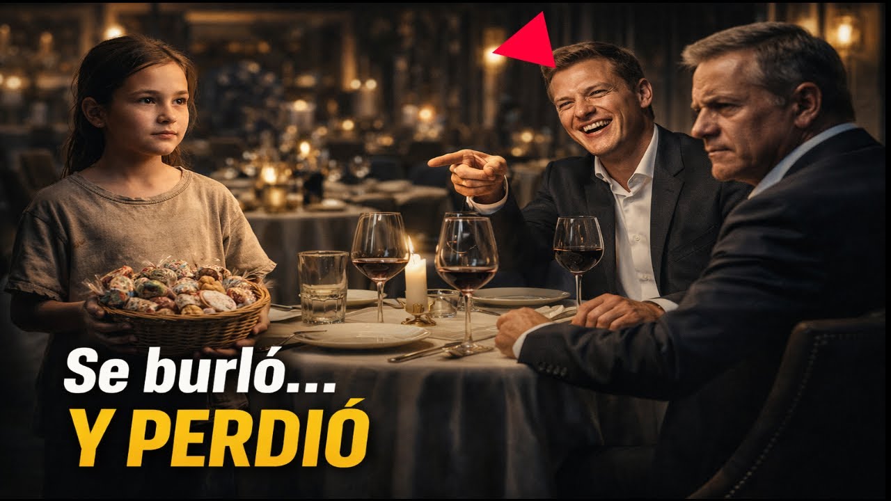 Se burló de una niña humilde en un restaurante de lujo… y la lección fue brutal