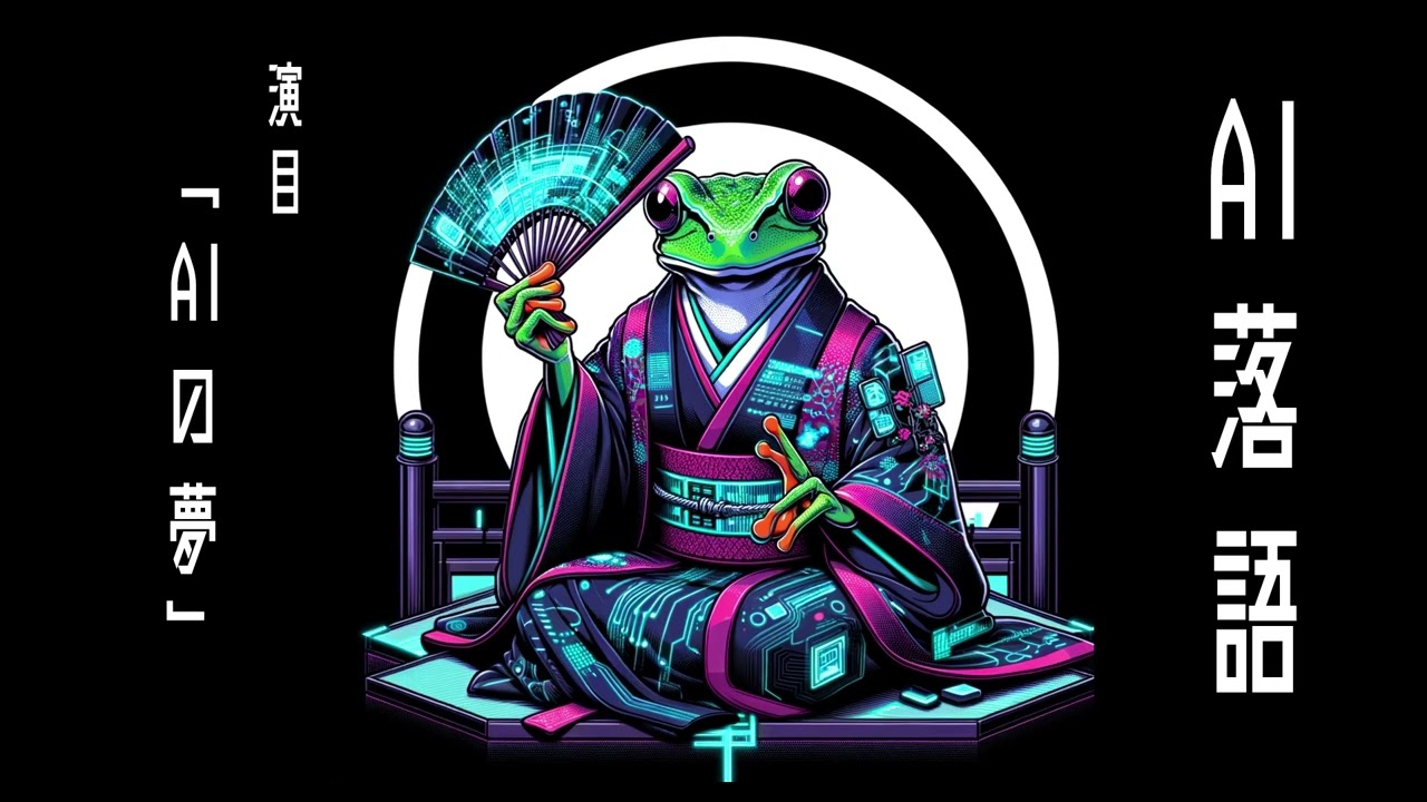 【AI落語】AIの夢