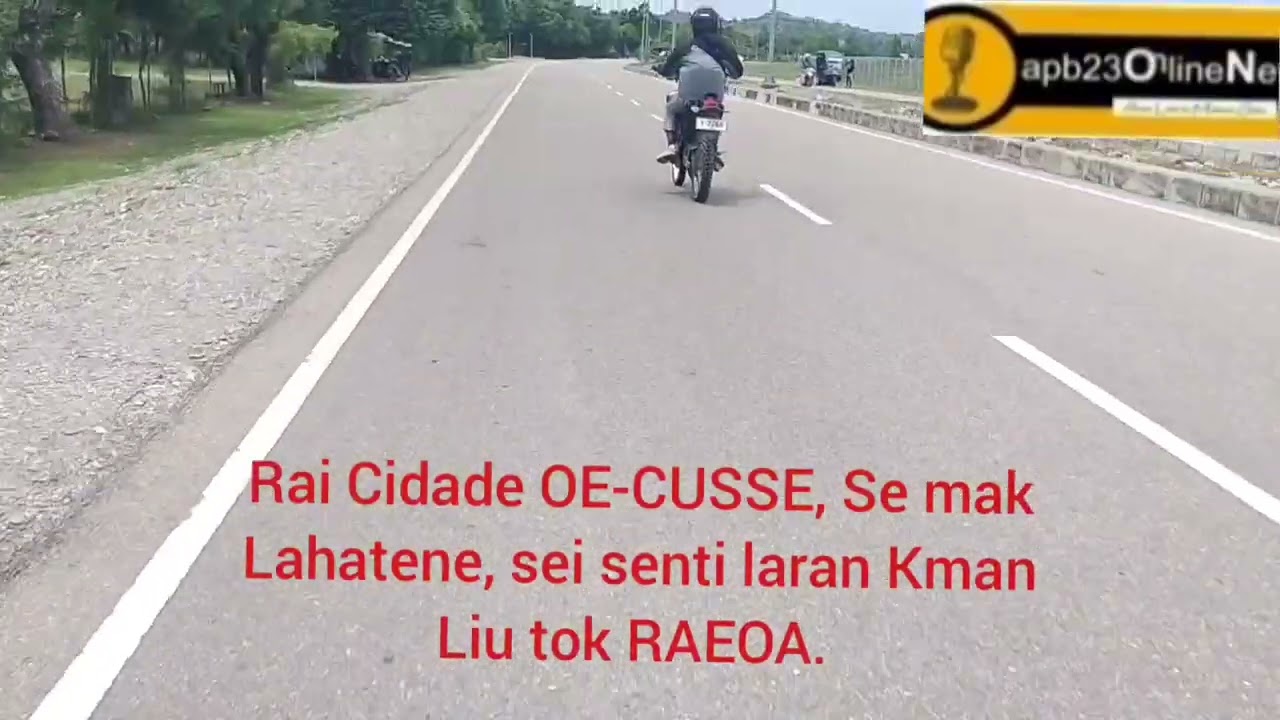 Sidade OE-CUSSE, Husi Area Largo Oe-Bau to'o iha Aeroportu Rota do Sandalho OE-CUSSE AMBENO. 