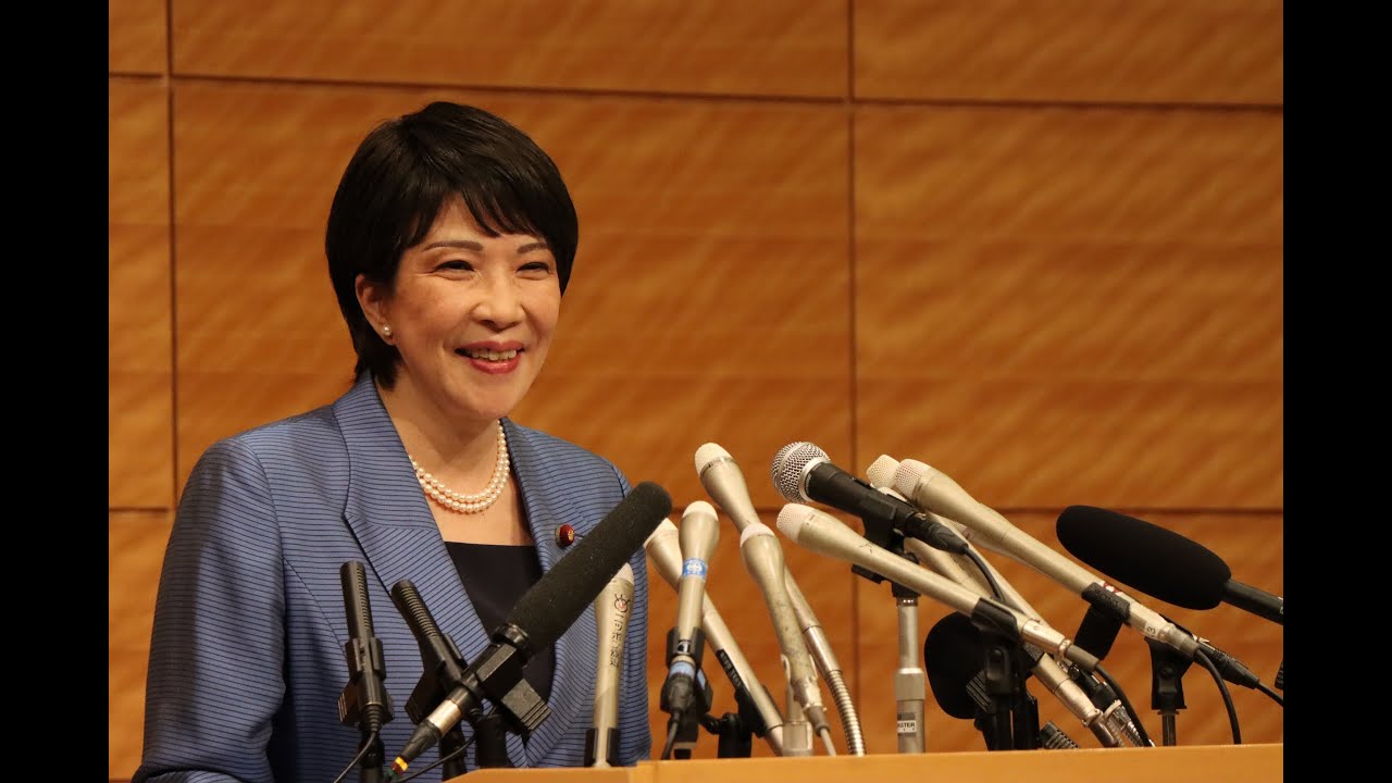 令和3年9月8日　自由民主党総裁選　出馬表明会見