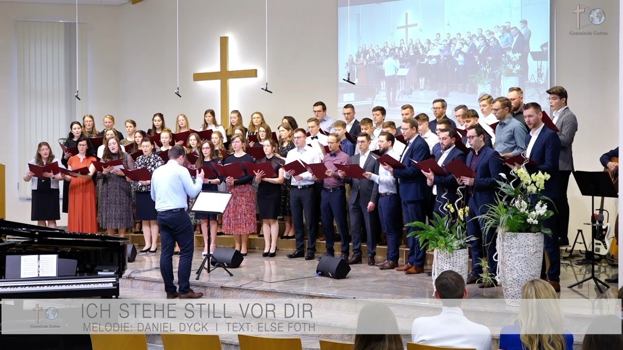 Ich stehe still vor dir