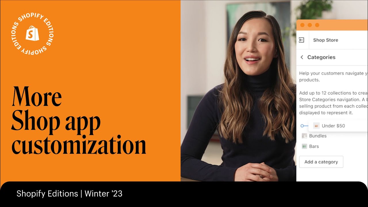 Explore the newest ways to customize the Shop app