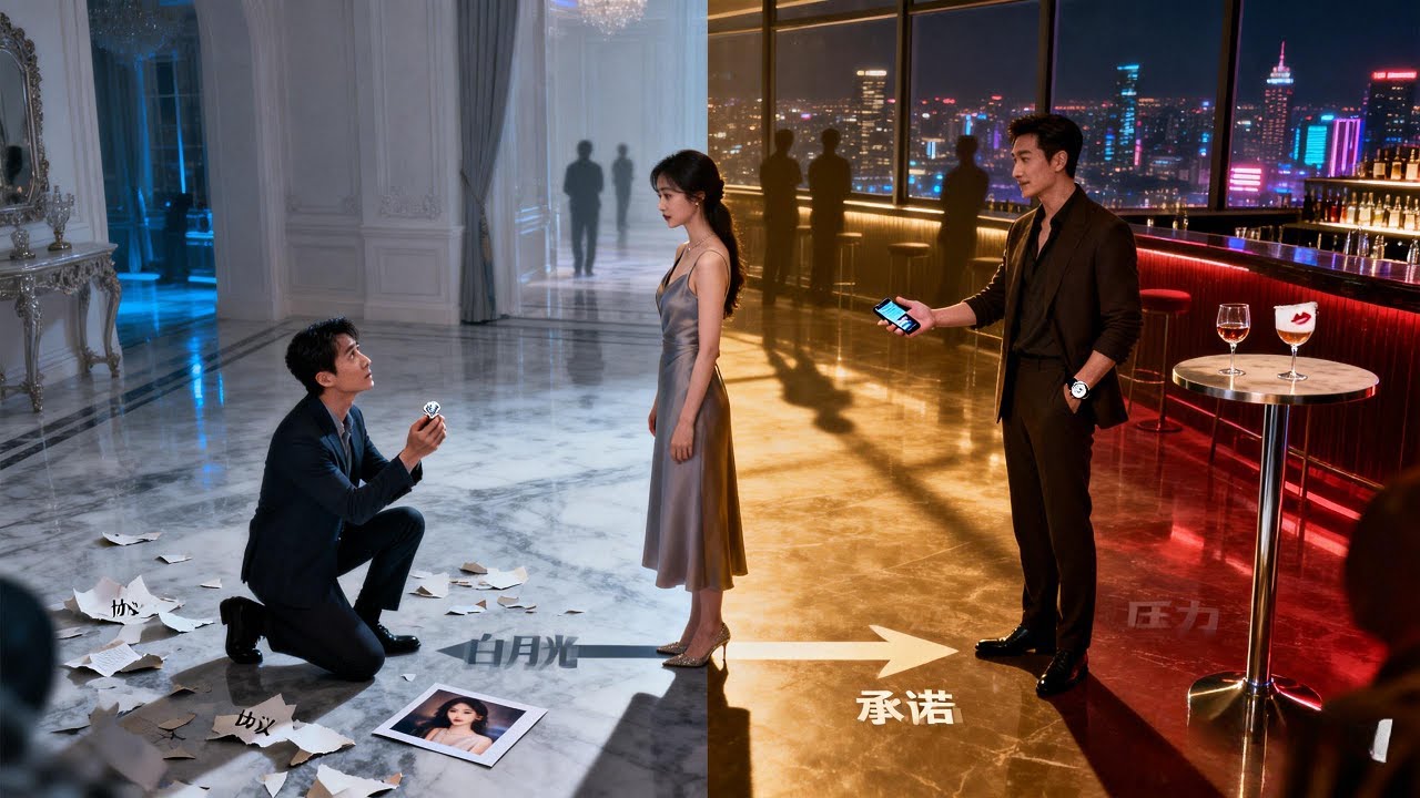 契約婚姻只是一場利用？🌀她的逃離，引來兩大總裁的瘋狂追逐💘 #復仇 #打臉 #逆襲 #虐戀