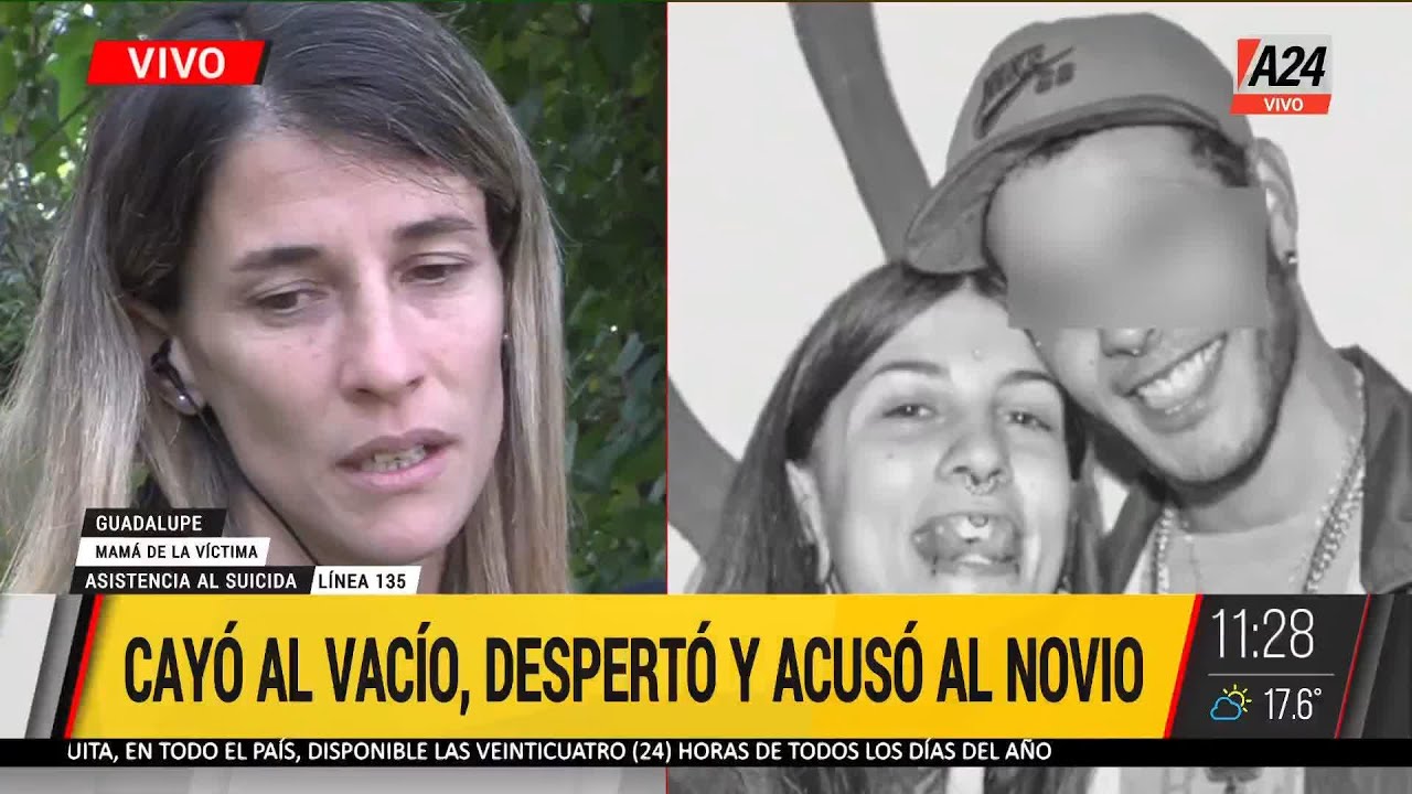 Una joven cayó de un balcón, estuvo un mes en coma y al despertar apuntó contra su ex novio