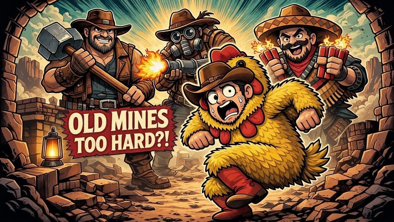 Chicken Out? Old Mines Is Not for Weak Souls – Westland Survival’s Most Dangerous Place Ever