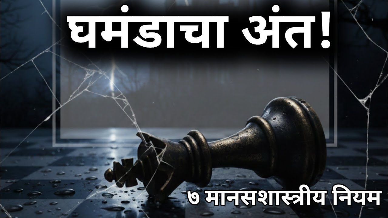 घमंडी माणसाचा अहंकार कसा मोडायचा? |७ मानसशास्त्रीय नियम @Kajalsmotivation 