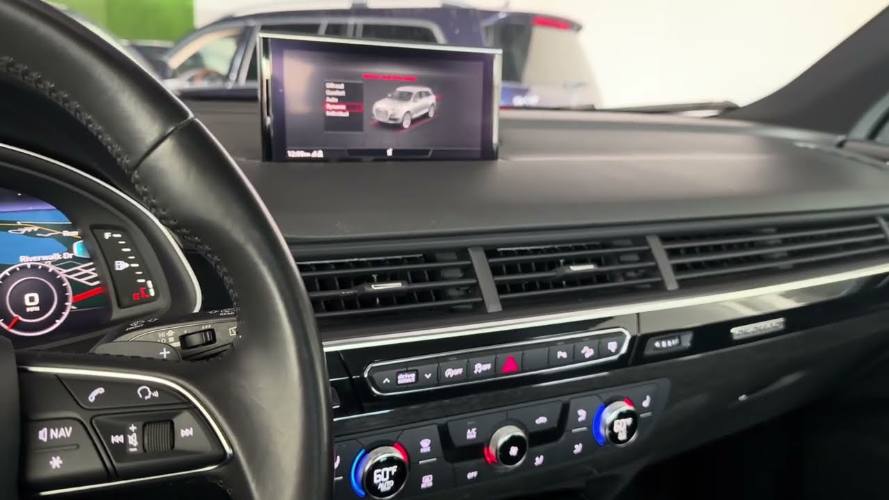 Ink Blue 2017 Audi Q7 30T Quattro Premium Plus Startup 03152026