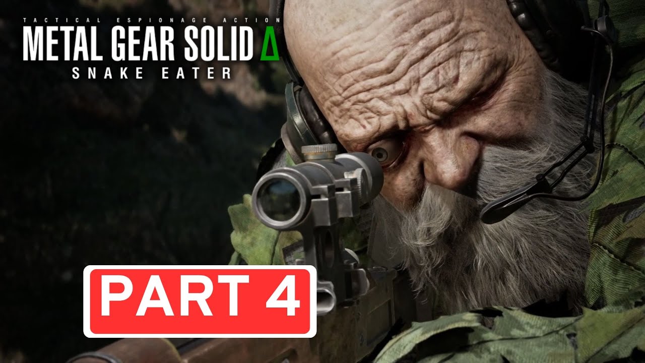 METAL GEAR SOLID DELTA: SNAKE EATER Gameplay Walkthrough PART 4 - (No Commentary) FULL GAME