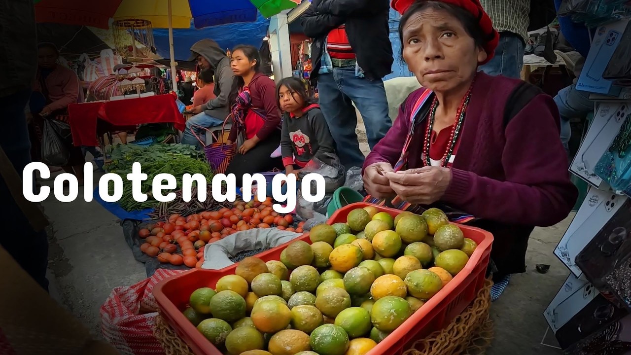 VISITE el Mercado MÁS GRANDE de HUEHUETENANGO