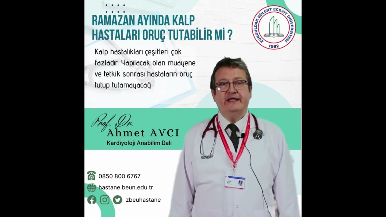 Kalp Hastaları Oruç Tutabilir mi ? #oruç #ramazan #kalphastalıkları