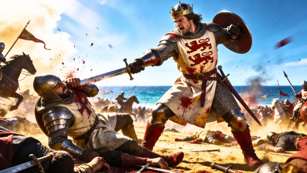How 7,000 Crusaders DEFEATED 25,000 Soldiers at the Battle of Arsuf