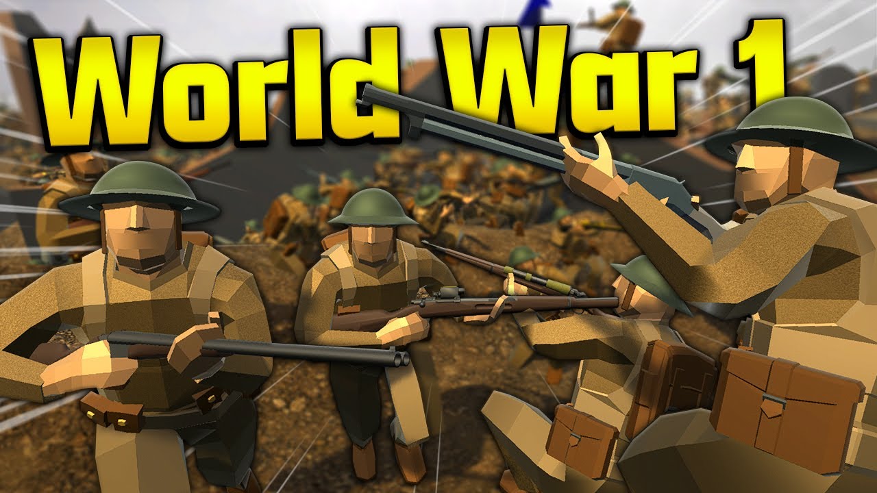Massive WW1 TRENCH CHARGE!? WW1 Ravenfield Mod Gameplay