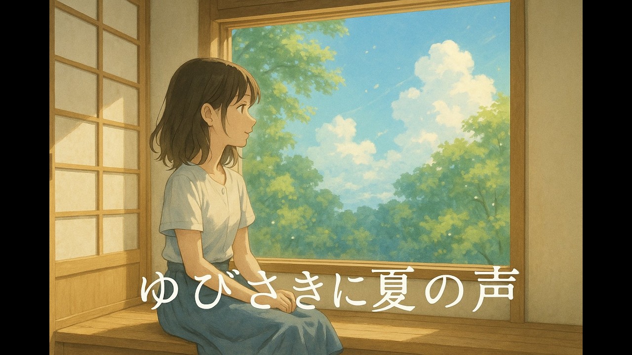 🌙【眠れない夜に】優しい語りと静かな夜の物語｜眠りのしおり8月《ゆびさきに、夏の声》