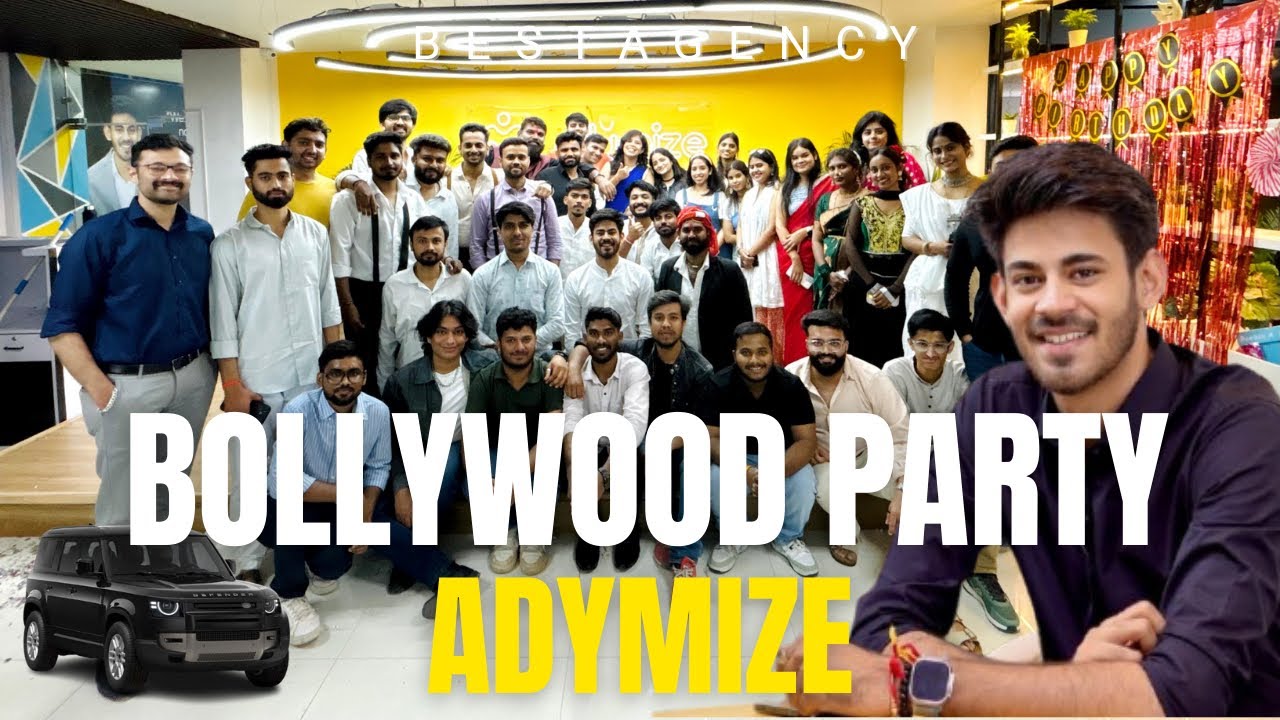 Bollywood Day At Adymize 😎🥳 || Harsh Malviya vlogs || Aryan Tripathi 