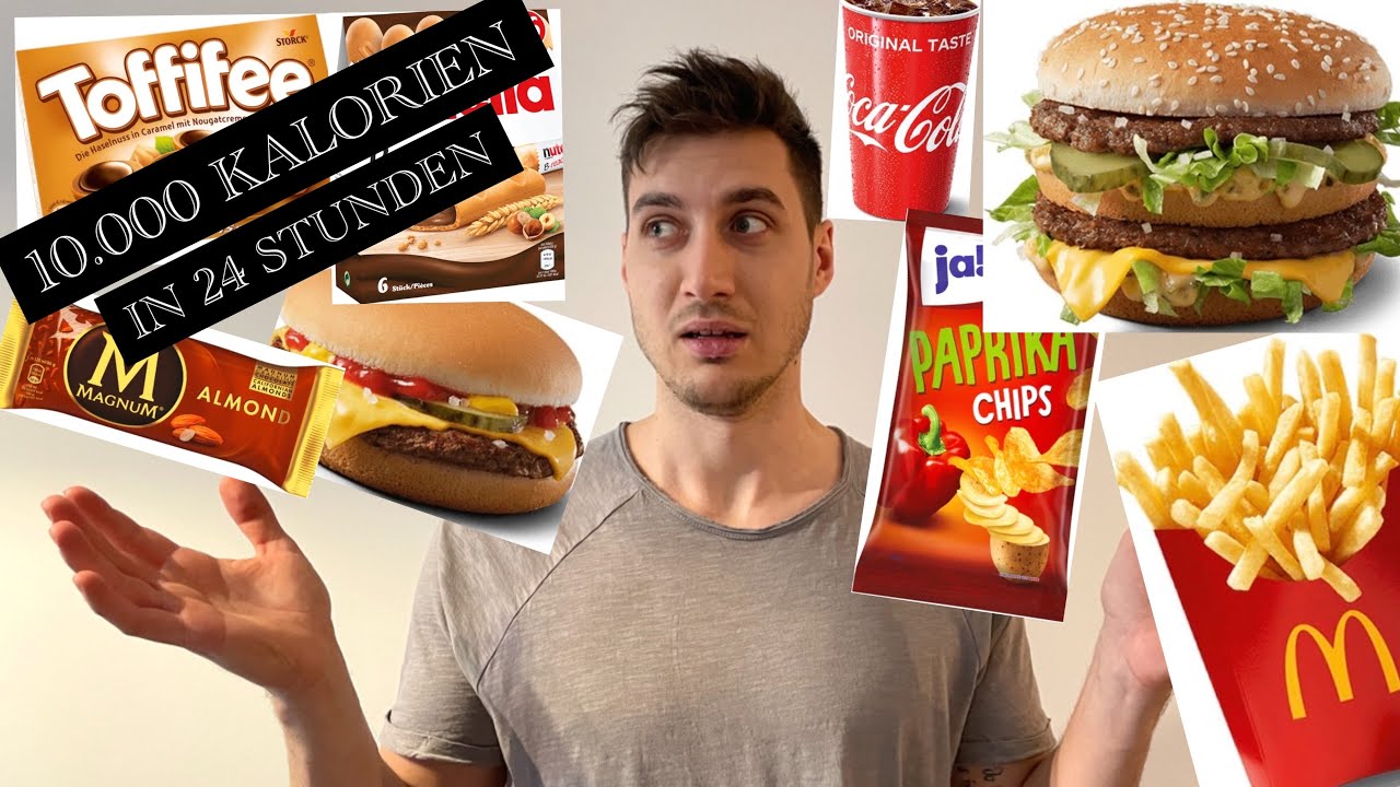 10.000 KALORIEN IN 24 STUNDEN: Kann ich essen wie der stärkste Mann der Welt?