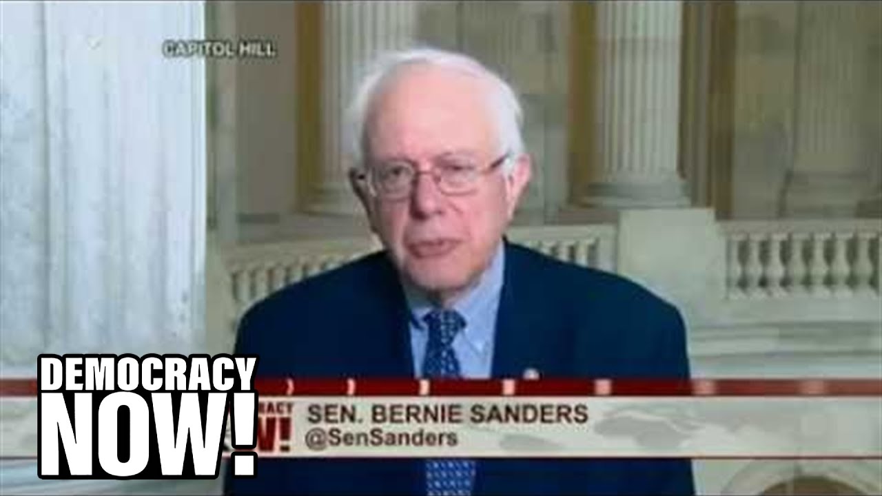 Sen. Bernie Sanders: Supreme Court Undermines Democracy By Allowing Billionaires to 