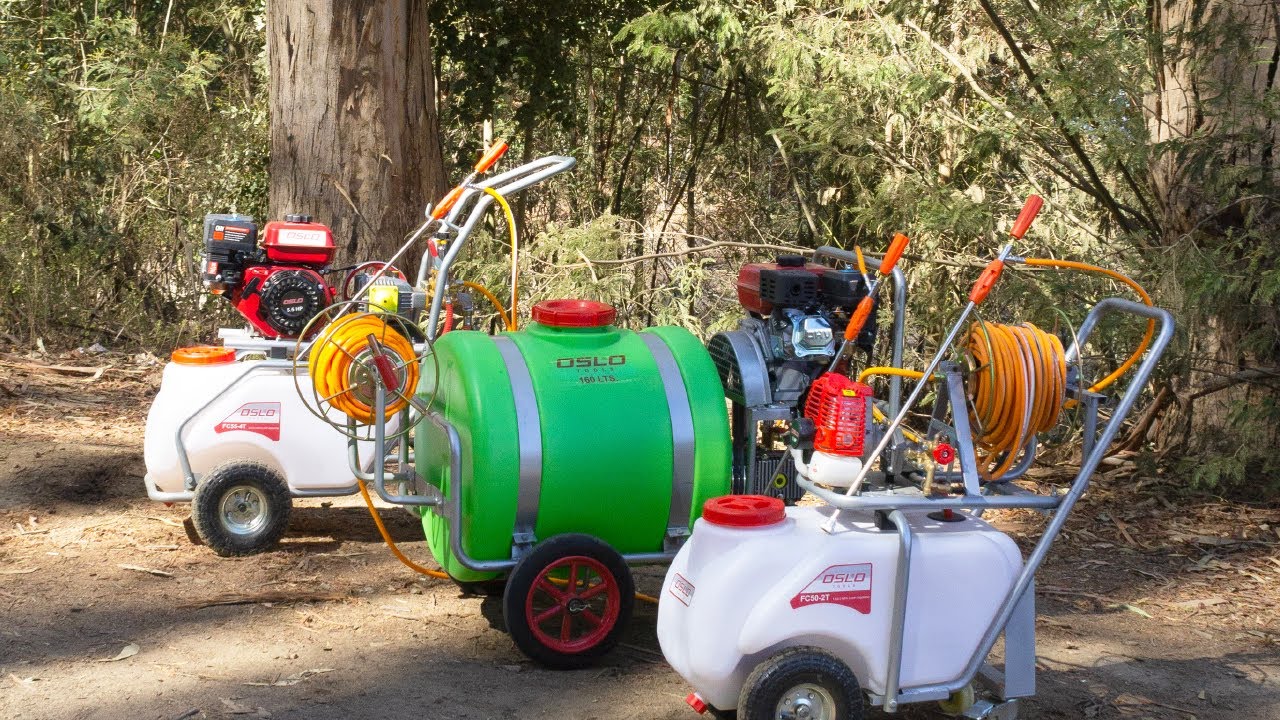 Puesta en Marcha: Fumigador / Pulverizador de 50 y 160 LT / 2 y 4 Tiempos