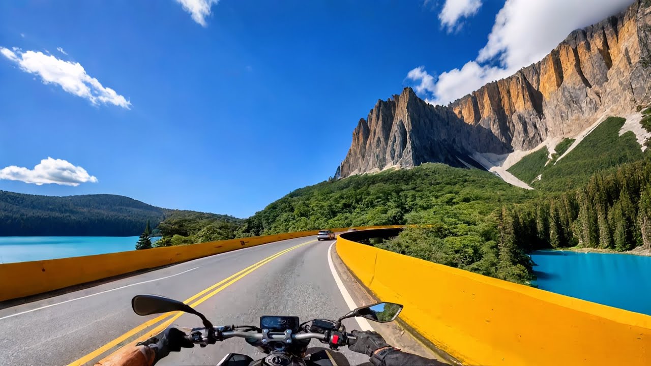 FUI EM UM PARAÍSO DE MOTO EM 4K BERTIOGA