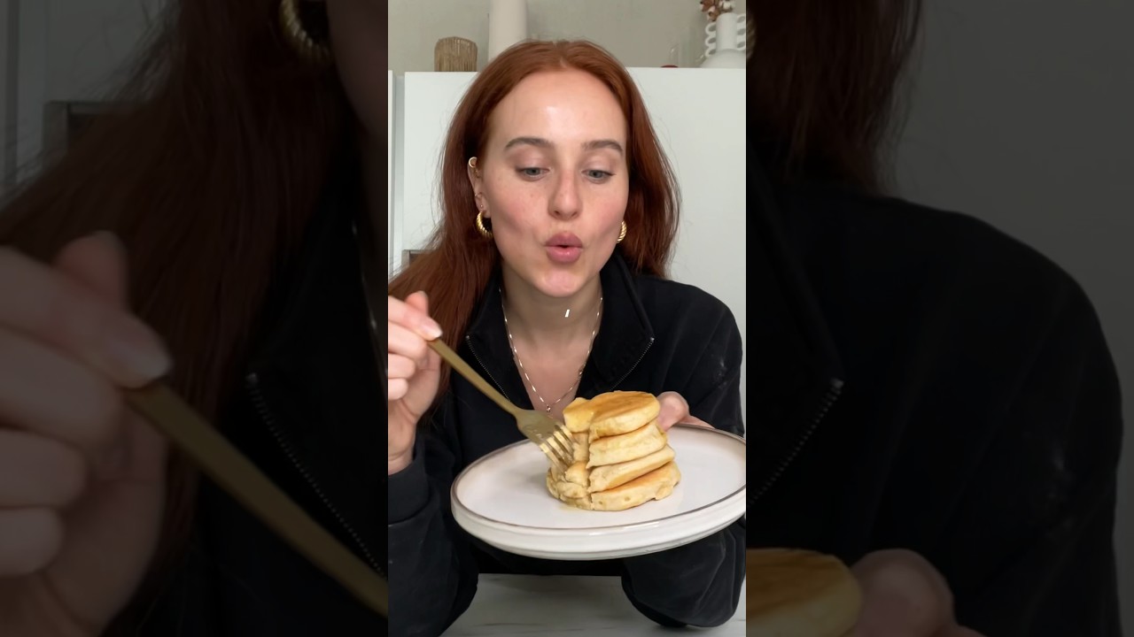 Ga jij deze Japanse pancakes maken? 💛 like voor later! #pancake #japanesefood #foodshorts #recept