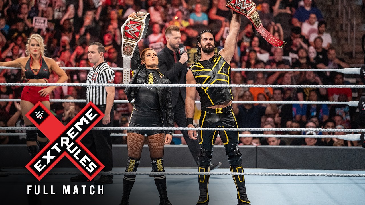 FULL MATCH: Seth Rollins & Becky Lynch vs. Baron Corbin & Lacey Evans: Extreme Rules 2019