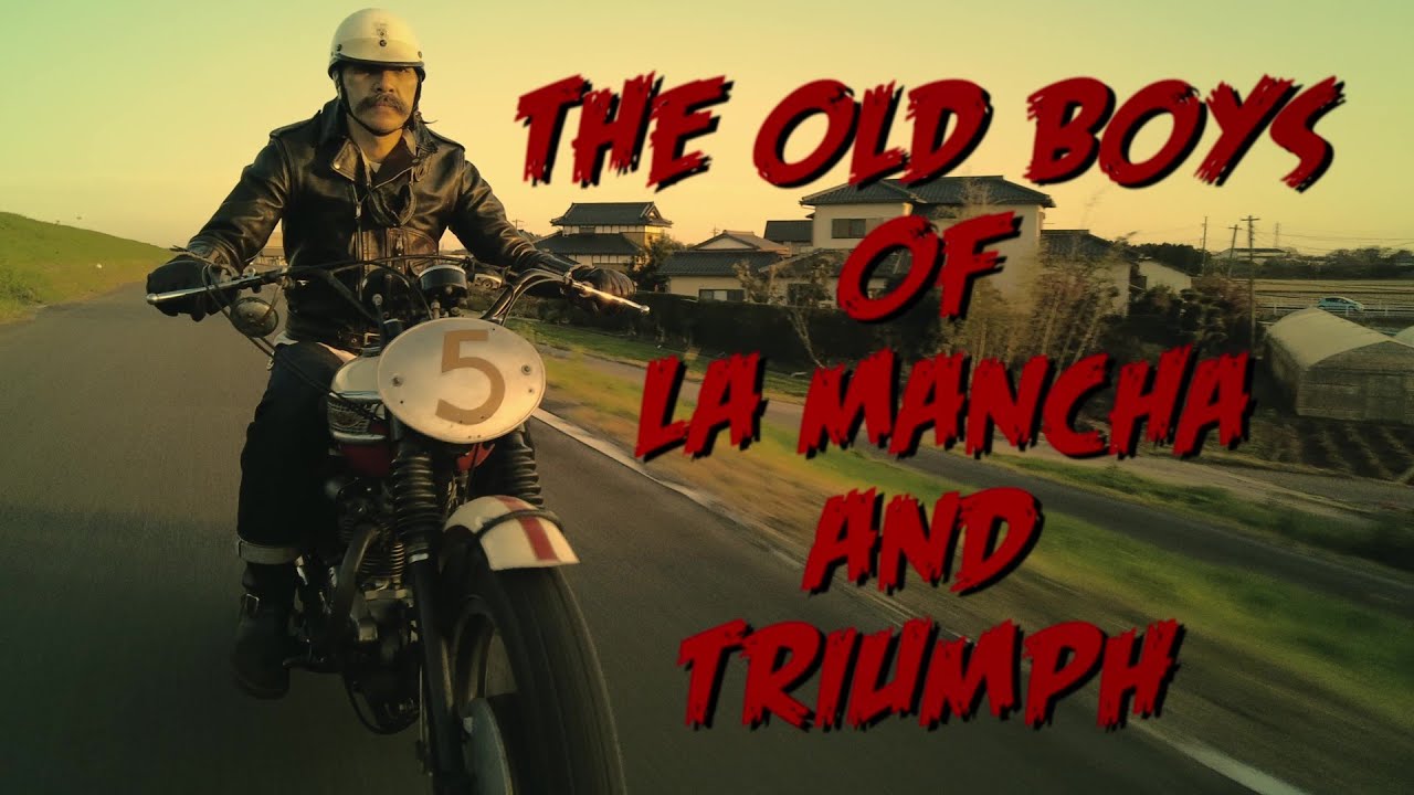 The old boys and Triumph.