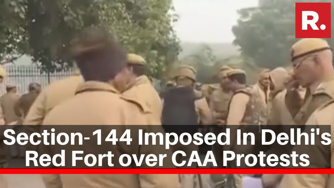 Republic TV reports from Delhi after section-144 was imposed amid CAA protests