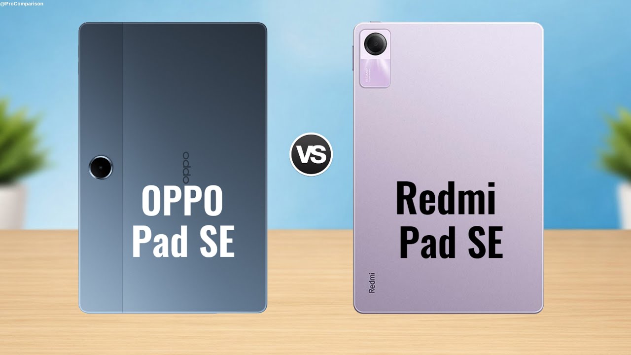 OPPO Pad SE vs Redmi Pad SE || Full Comparison