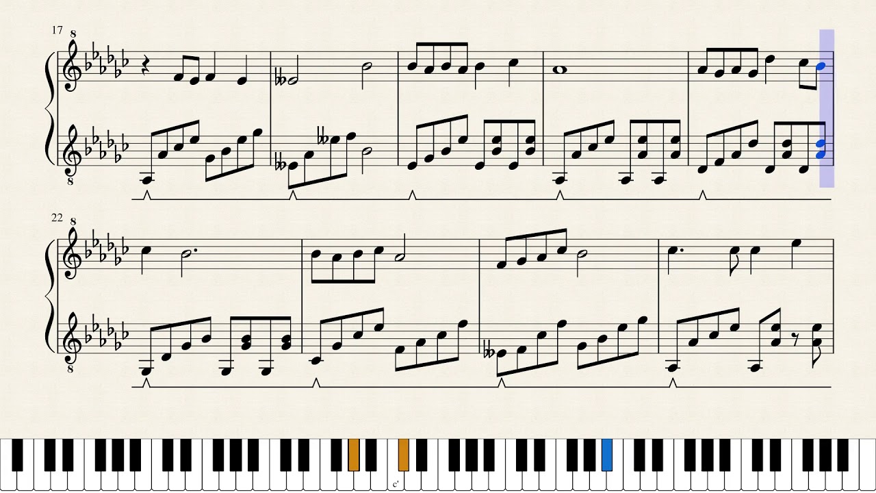 Dream - LiEat II OST - Piano Transcription