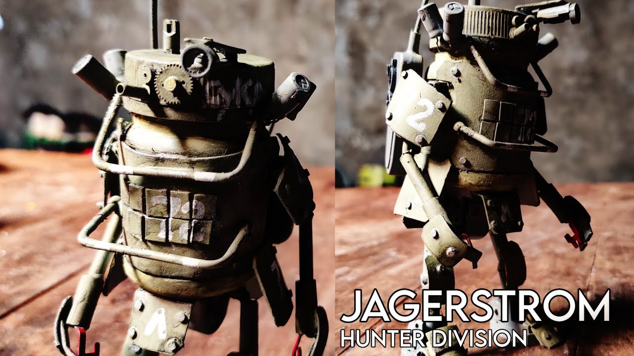 Scratch Build how Make War Robot JAGERSTROM