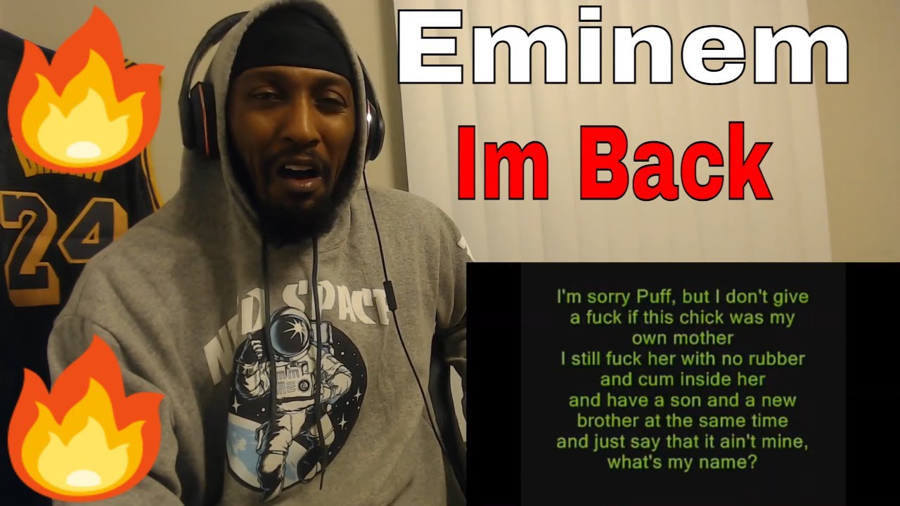 Swaggy Reacts To Eminem - I'm Back