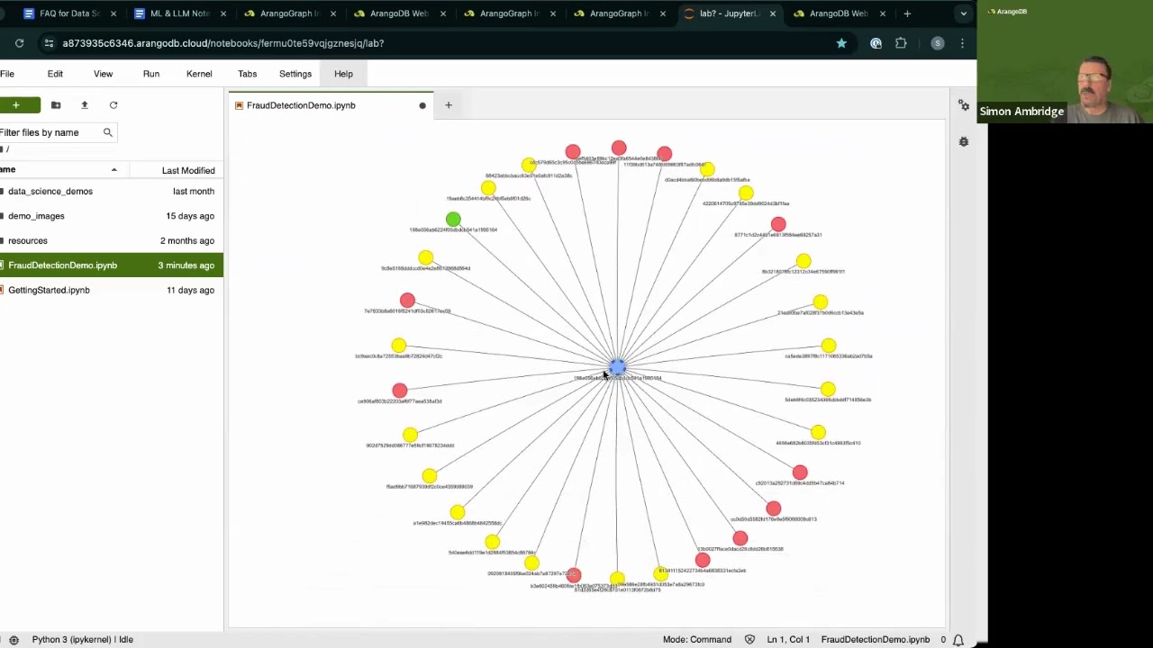 In-Depth ArangoDB Data Science Suite Demo