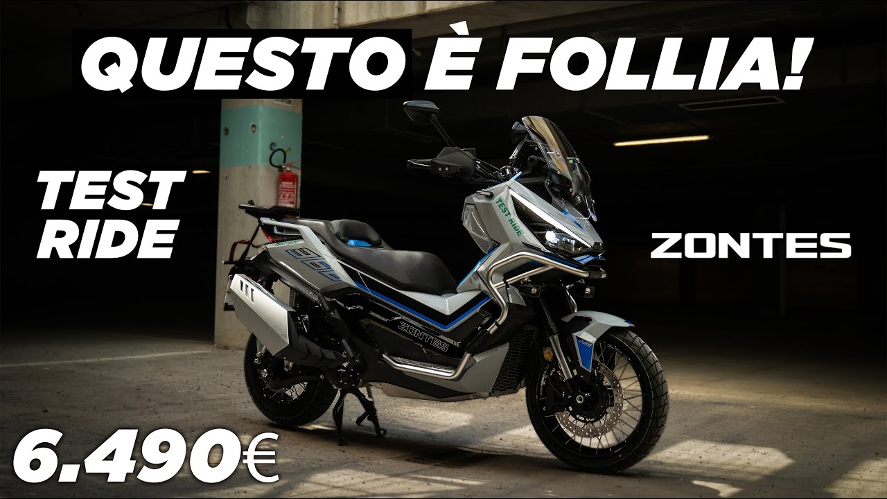NUOVO ZONTES 368 G: LO SCOOTER DA BATTERE È ARRIVATO !
